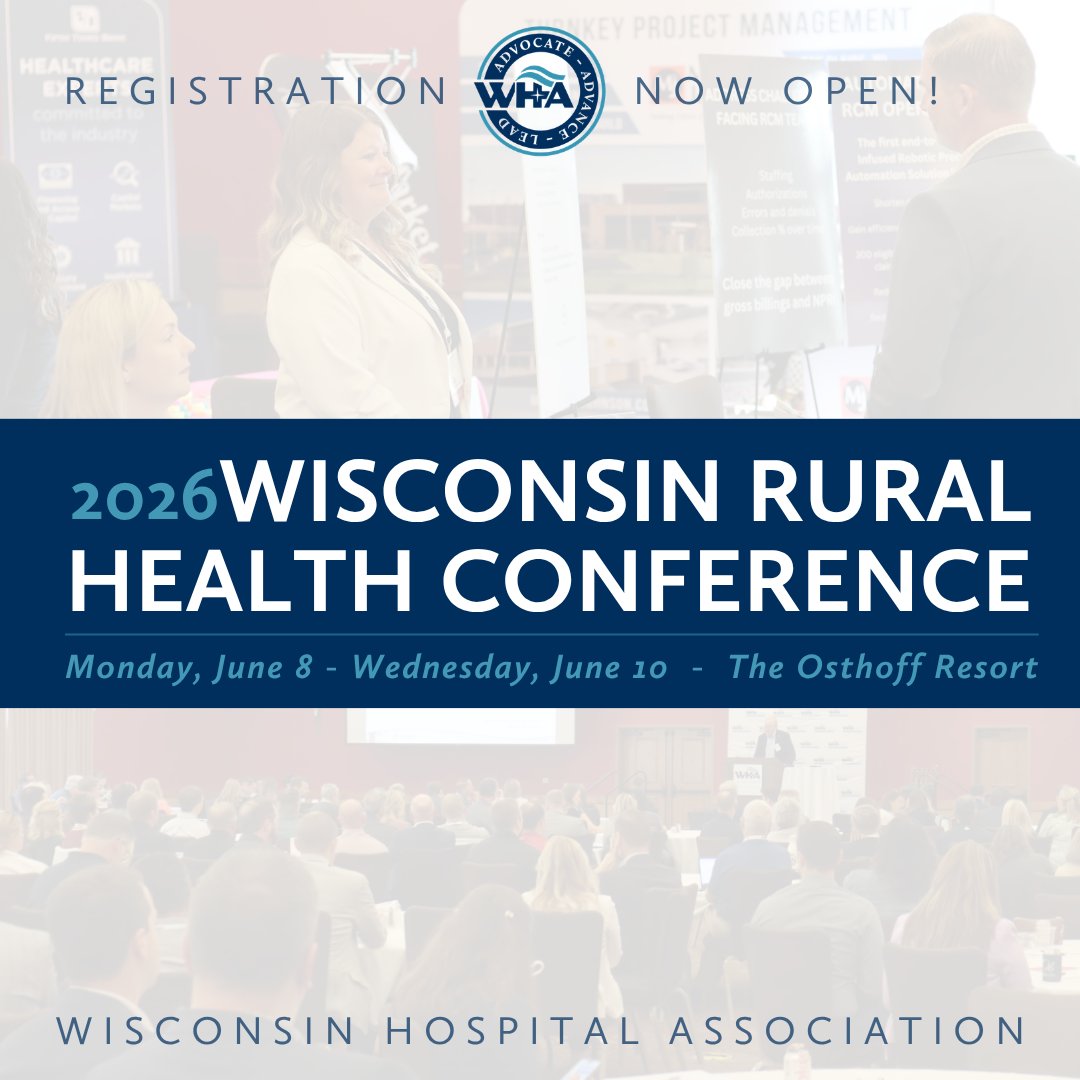 Wisconsin Hospital Association 🏥 tweet media