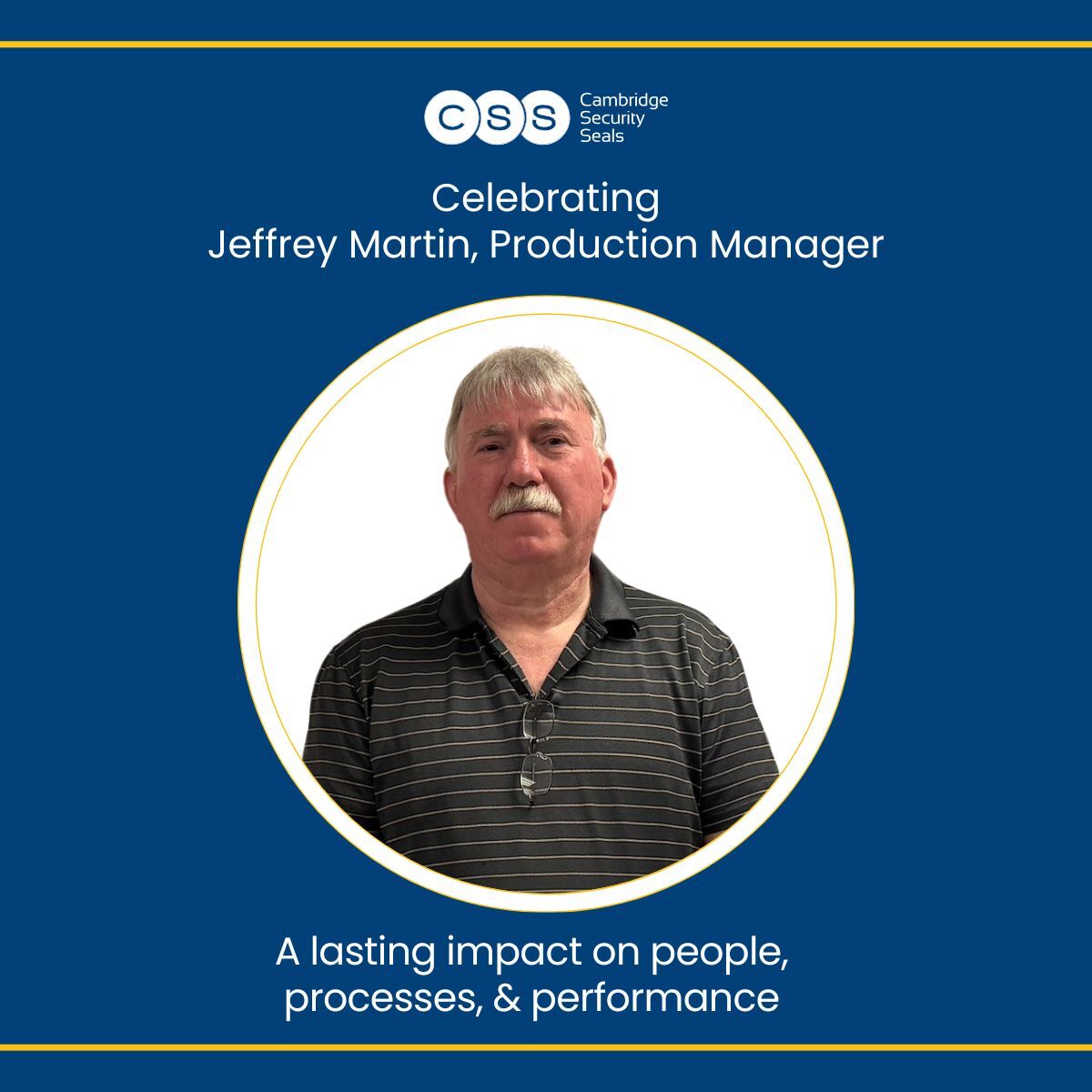 CambridgeSeals's tweet photo. This week, we recognized Jeffrey Martin as he retires from CSS. His influence spans operations, team development, and innovation, shaping who we are today. A meaningful legacy, both professionally and personally. https://t.co/04mQBAJGAQ