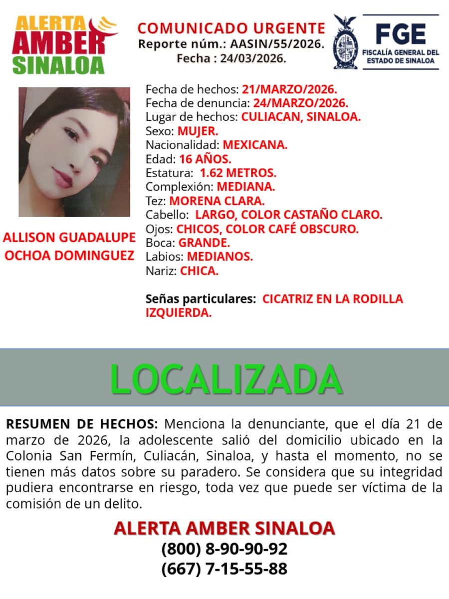 Alerta Amber tweet media