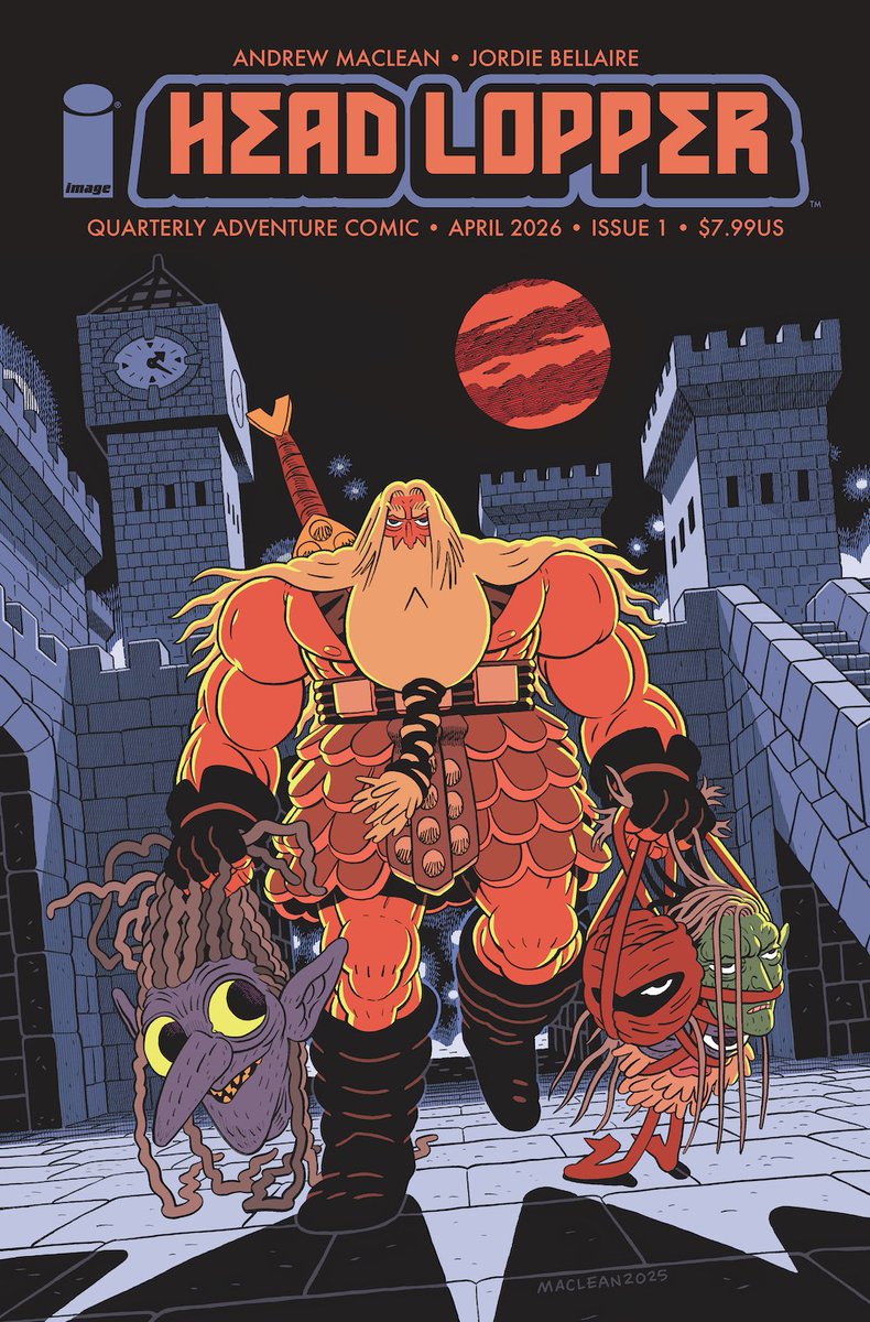 BuzzComics's tweet photo. Preview de Head Lopper #1 par Andrew MacLean chez @ImageComics : FOC le 30/03 #ImageComics #Comics #HeadLopper https://t.co/0rXKQyG0P7 https://t.co/xMu3o7bcgA