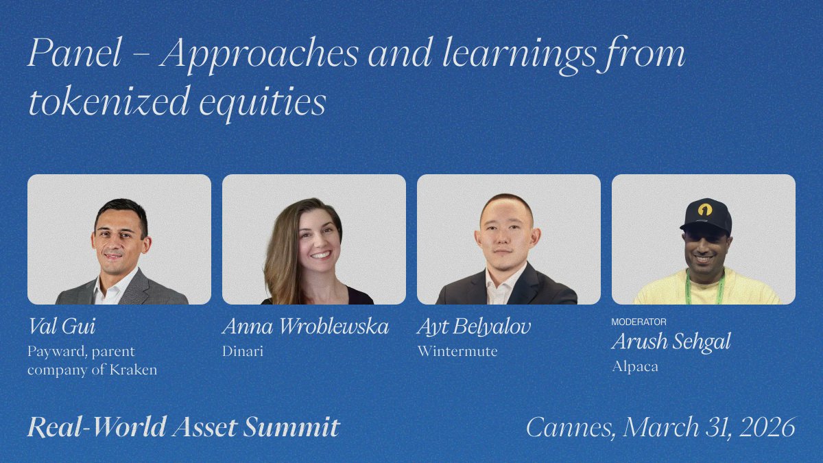 Real-World Asset Summit tweet media