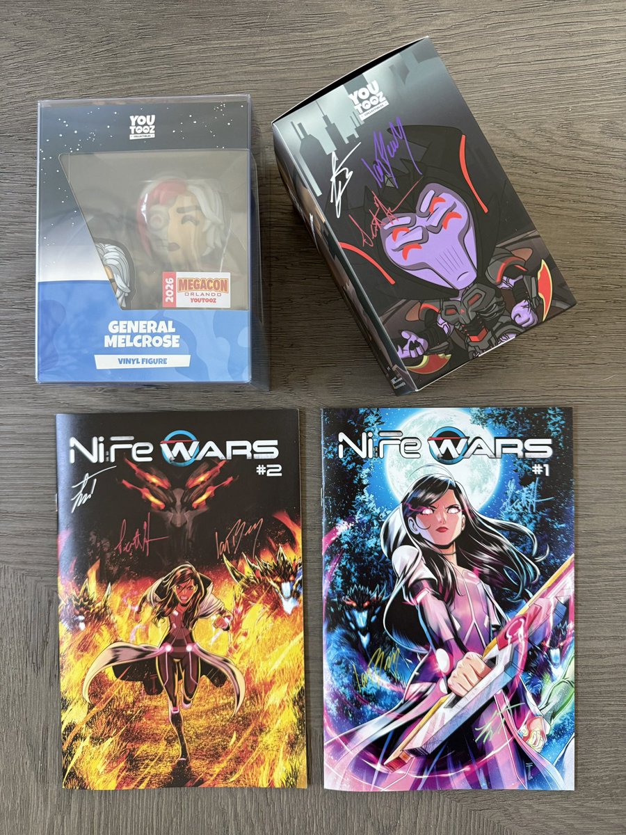 All <a href="/WagmiGameCo/">NiFe WARS | WAGMI Games</a> orders packed and ready to ship! 

✅ comics 1 &amp; 2
✅ YouTooz - Melcrose &amp; Temeluchus

#NiFeWARS is taking over! 

Can’t wait to see all the videos and photos once you guys start opening your packages! 🙏

nifewars.com