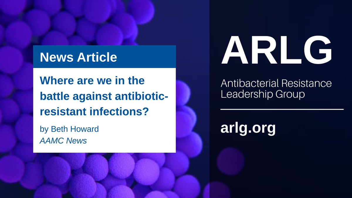 Antibacterial Resistance Leadership Group tweet media
