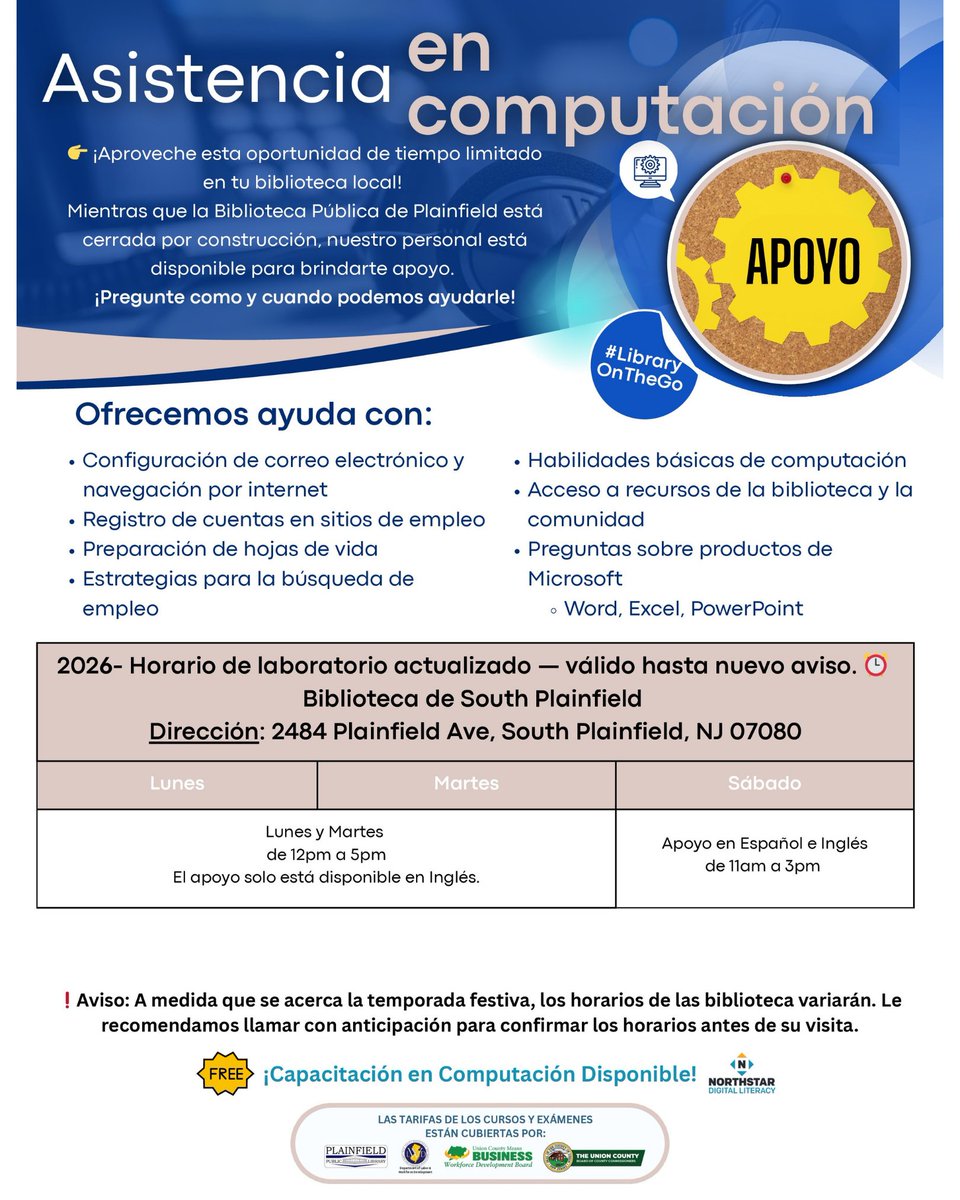 Plainfield Library tweet media