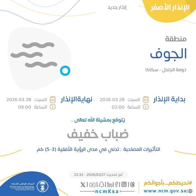 المركز الوطني للأرصاد (NCM) tweet media