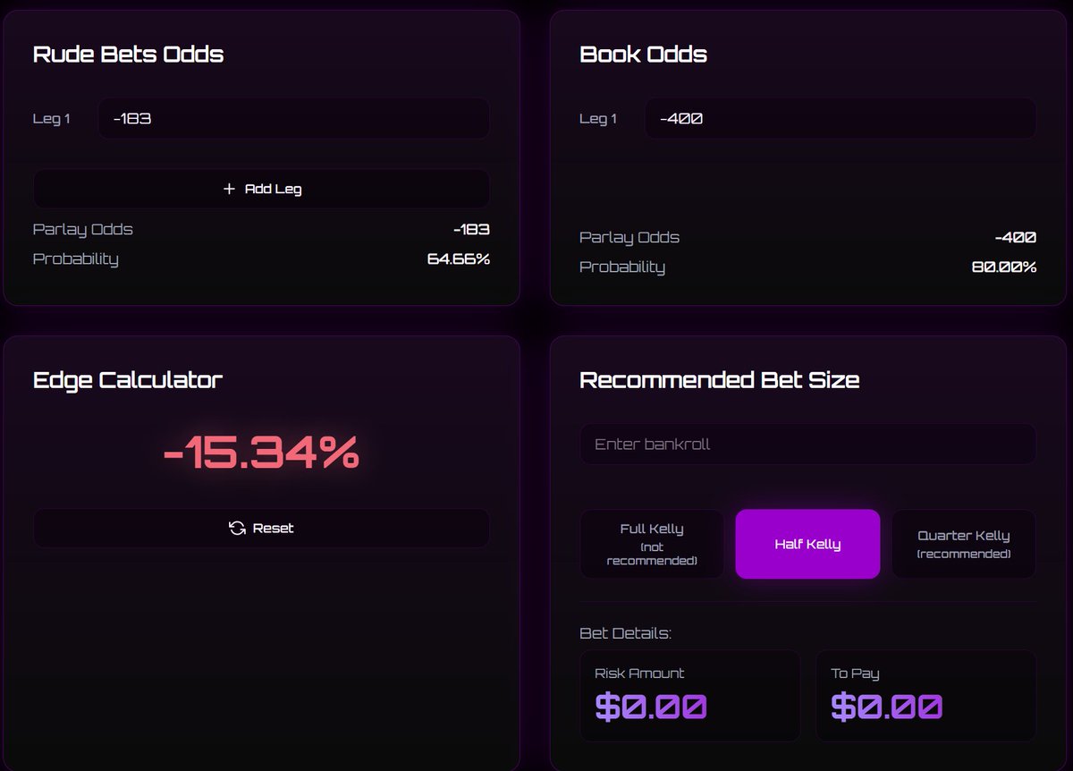 Rude Bets tweet media