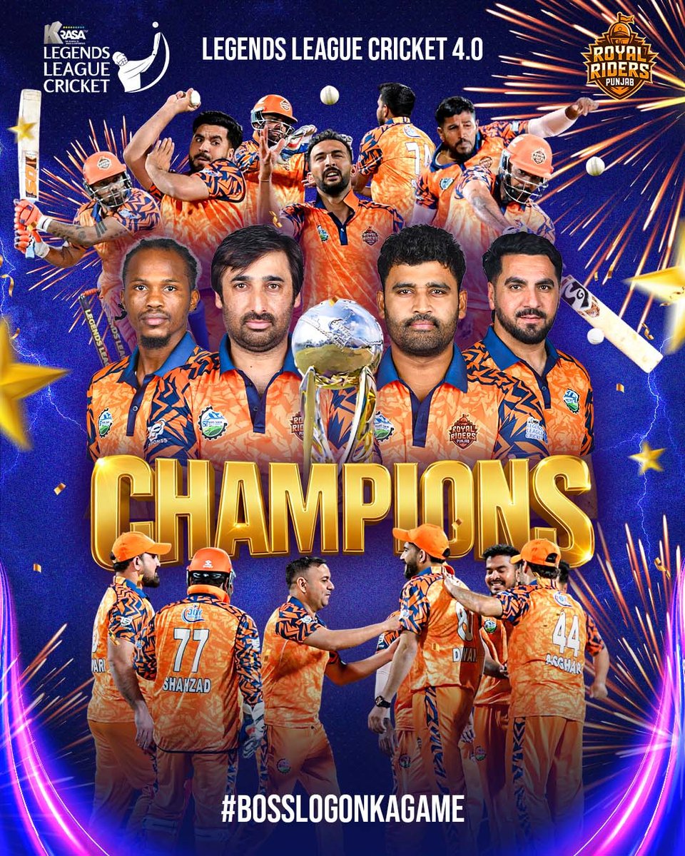 Legends League Cricket tweet media