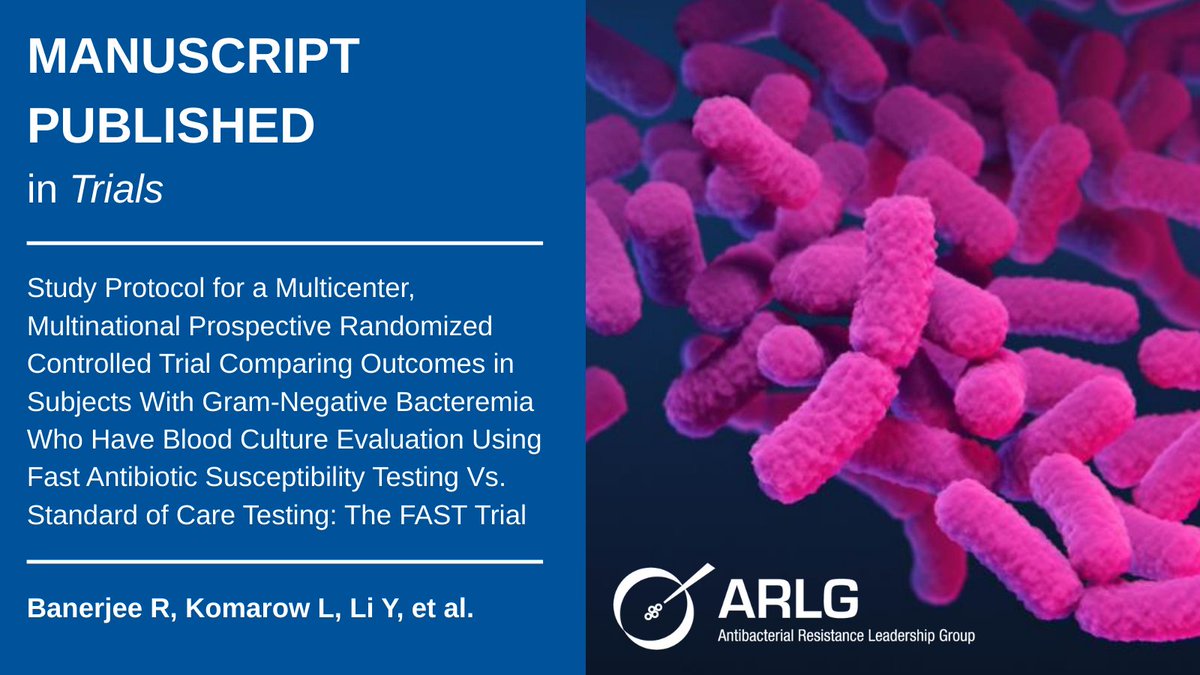 Antibacterial Resistance Leadership Group tweet media