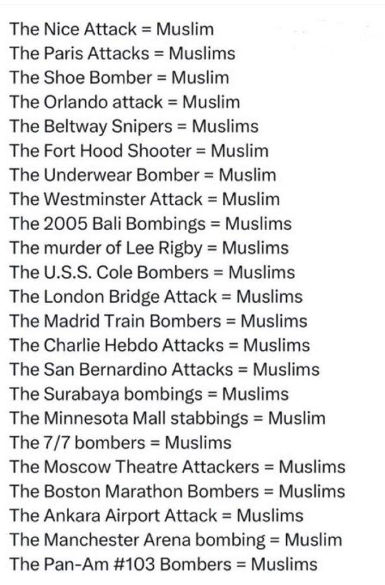 <a href="/IslamInvasion/">Islam Invasion 🚨</a> <a href="/MsAvaArmstrong/">AvaArmstrong,🇺🇸 Author</a>