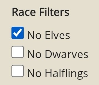 Love it when a dating app let's you have preferences