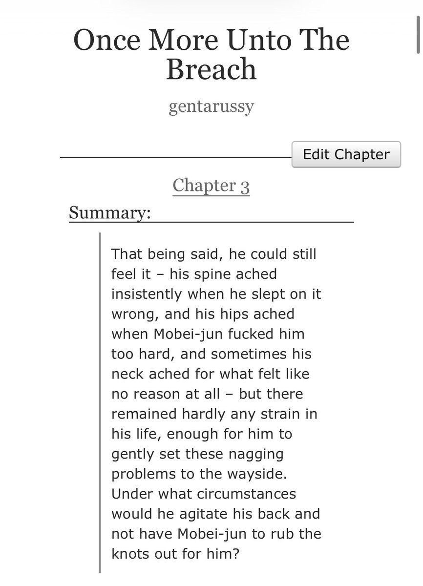 chuwanussy's tweet photo. #svsss #moshang #moxiang | E | time loops, mommy kink, and a whole lot more | 53k total, final chapter 16k
the final chapter of my moshang longfic is up! sqh begins to face consequences for his actions... for better or for worse https://t.co/0Hc6e1Tee5