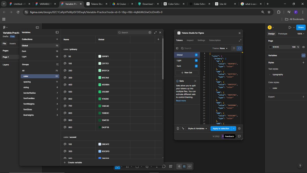 YoungPeter001's tweet photo. This week at Dezin Academy I  mastered variables and components  then built a calculator app with cursor  AI as part of our assignment. Learned how  design systems and  AI speed up workflow, reduce errors.  Really grateful for all the lectures at @DezinDesign https://t.co/kAQTZTj6S8