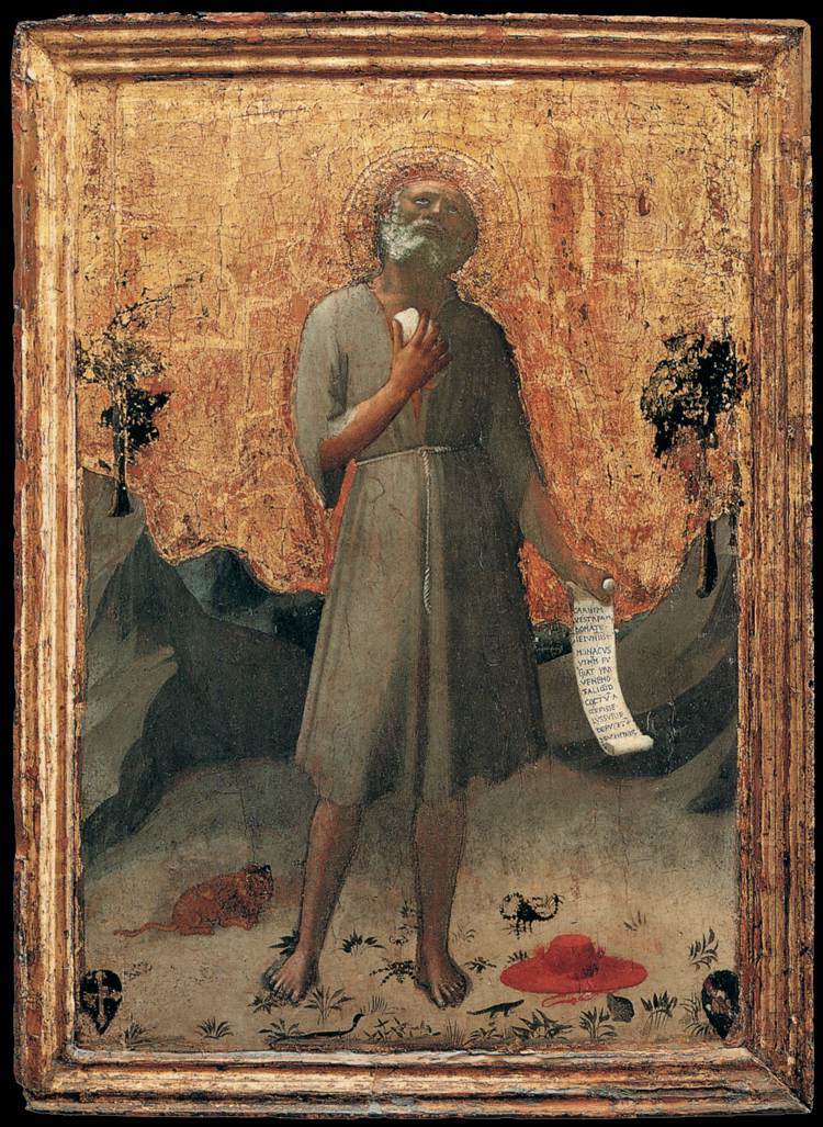 artistangelico's tweet photo. Penitent St. Jerome #artbots #angelico https://t.co/8s5iDl8Wws