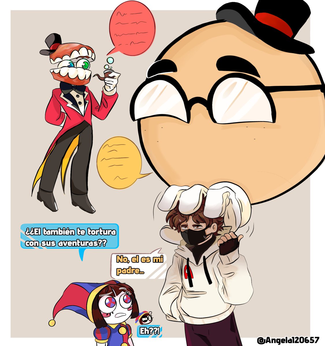 Les dije que era random, no se.. Me pareció gracioso xD