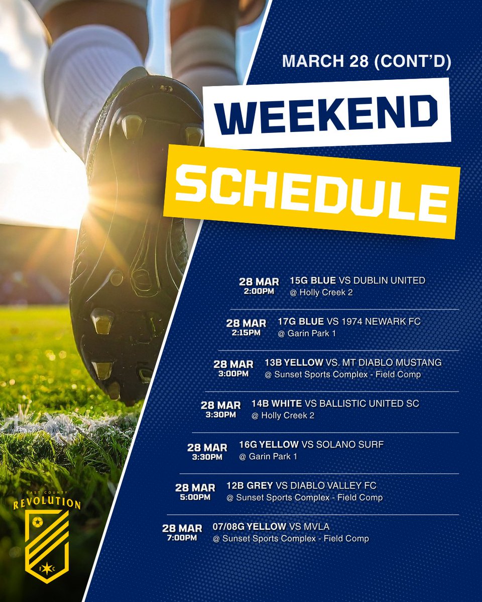 East County Revolution Football Club tweet media