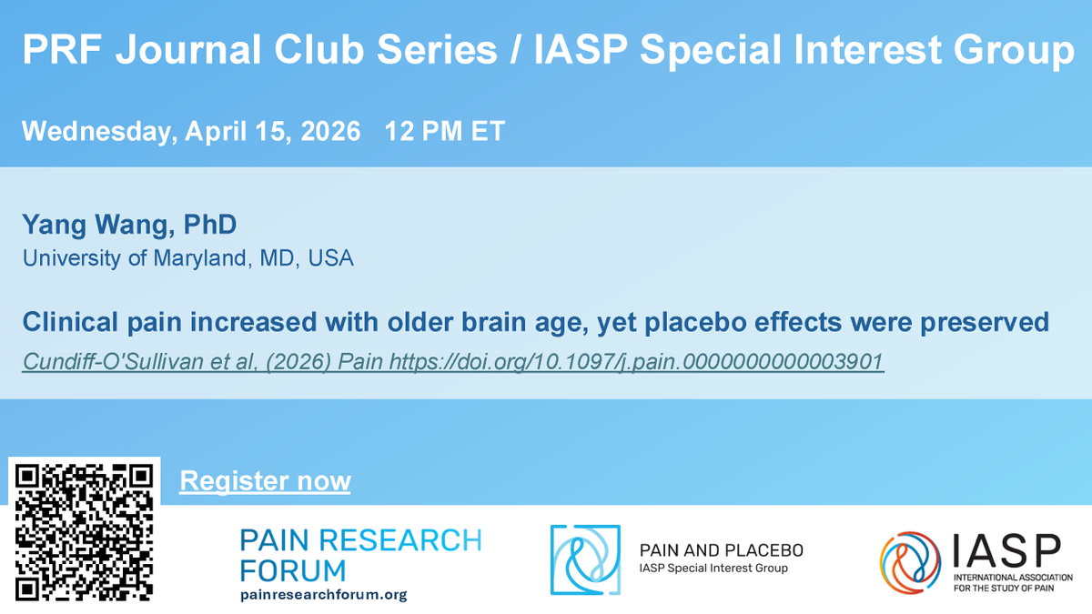 Pain Research Forum tweet media