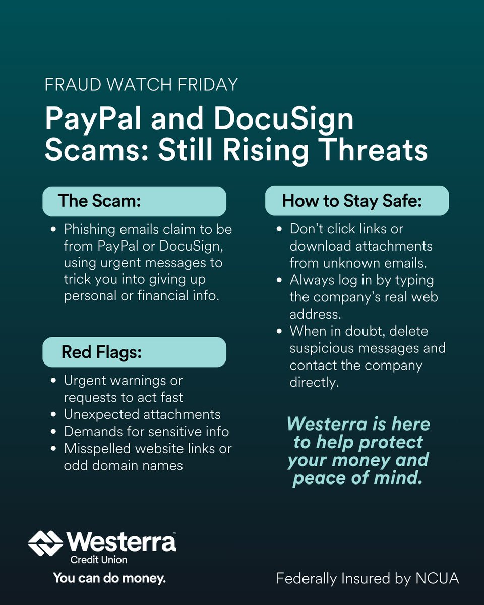 Westerra Credit Union tweet media