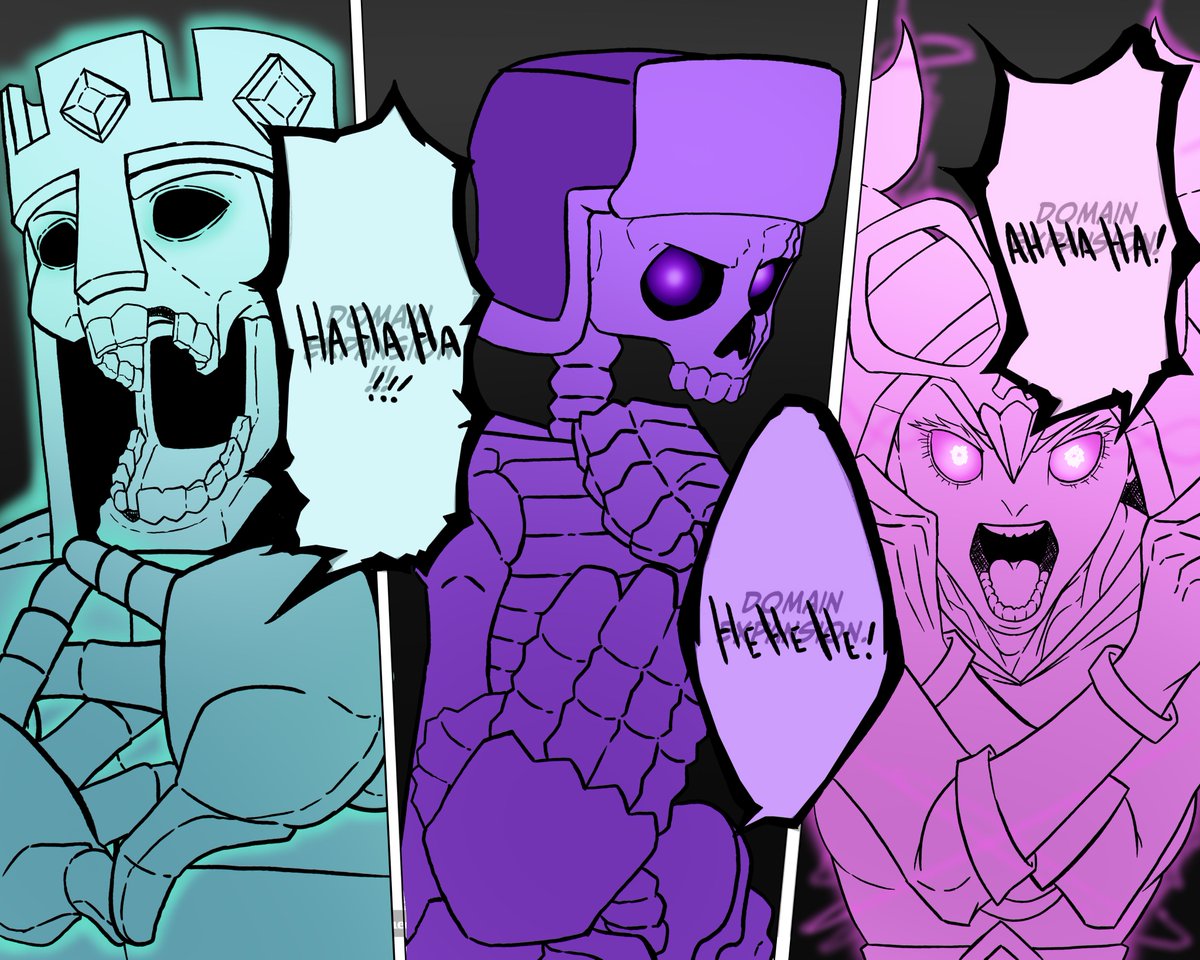 TRIPLE INVOCATION SKELETON

un curi de la reciente pelea que  estuvo en el anime de jujutsu kaisen, quise recrear esta escena con la parejita que esta actualmente en mi pagina

espero les guste, tal vez haya mas curi de mi parte esta semana, estare trabajando en algo grande

tkm