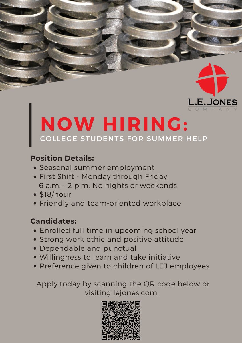 L.E. Jones Company tweet media