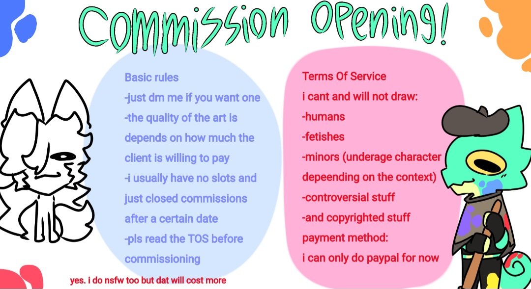 BLUE (Commission OPEN) tweet media