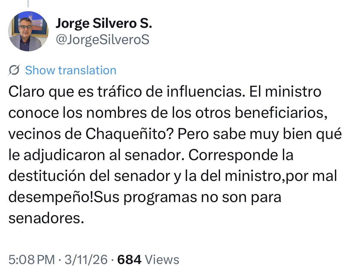Jorge Silvero S. tweet media