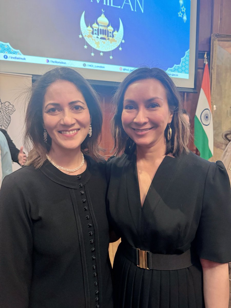 ayeshahazarika's tweet photo. Thank you to the wonderful High Commissioner Vikram Doraiswami for hosting such a beautiful Eid celebration at India House 🇮🇳 with people from many different backgrounds, countries, faiths &amp; ages with the best music &amp; food. Eid as it should be! https://t.co/y8YkQa6iHh