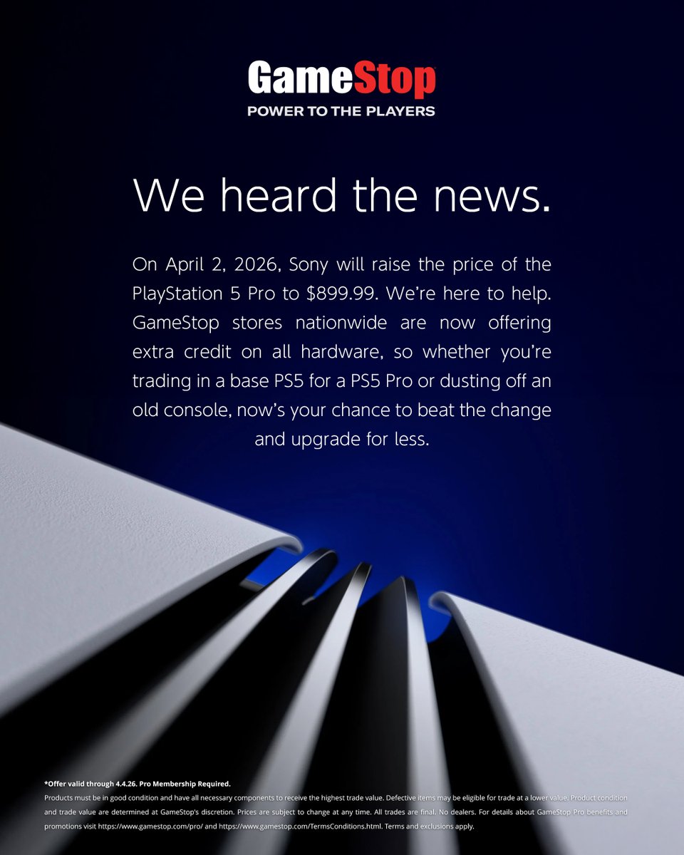 GameStop tweet media