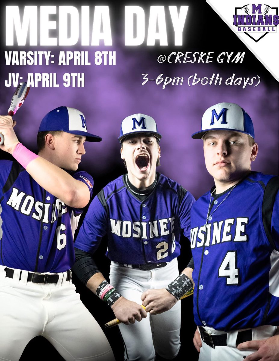 Mosinee Baseball tweet media