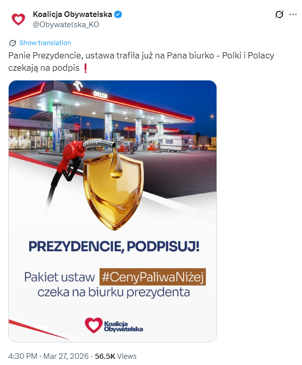 Mieli gotowy spin, bo wiedzieli że Prezydent leci do USA, a Tusk specjalnie czekał 2 dni po posiedzeniu rządu, by jak Prezydenta nie będzie w Polsce ustawę "dać mu na biurko".

Tymczasem Prezydent podpisał ją w samolocie.

Zrobili to po TYGODNIACH opie*dalania.
Bezczelne ku*wy.