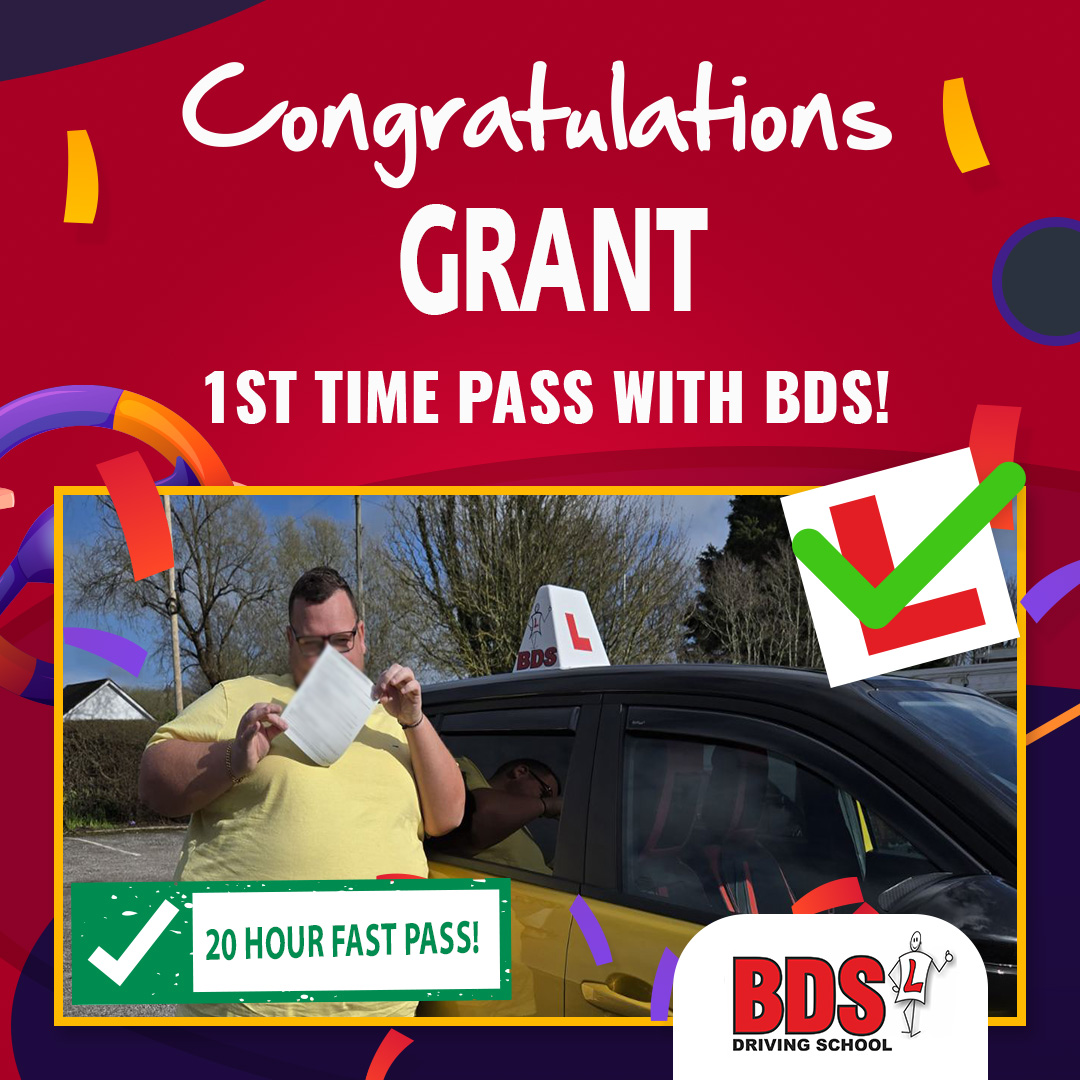 BlackpoolDS's tweet image. 🚗 Another First-Time Pass in just 4 days!

Huge congrats to Grant for passing on 25th March after completing a 20hr automatic fast pass course 👏 Now onto car shopping!

Pass in days, not months 👇
 bdsdrivingschool.com
#FastPass #DrivingTest #Blackpool #LearnToDrive
