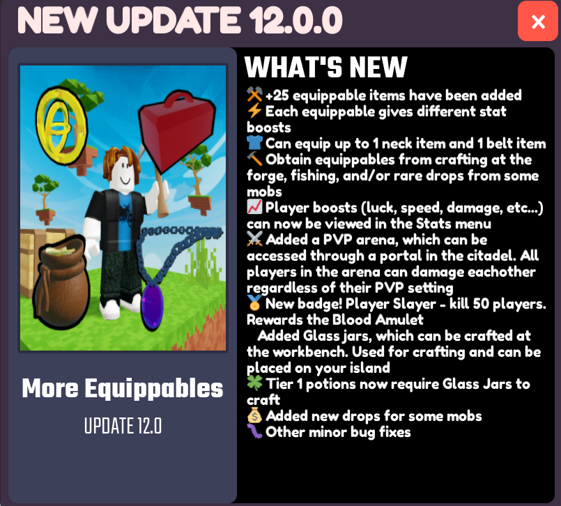 Check out Update 12.0