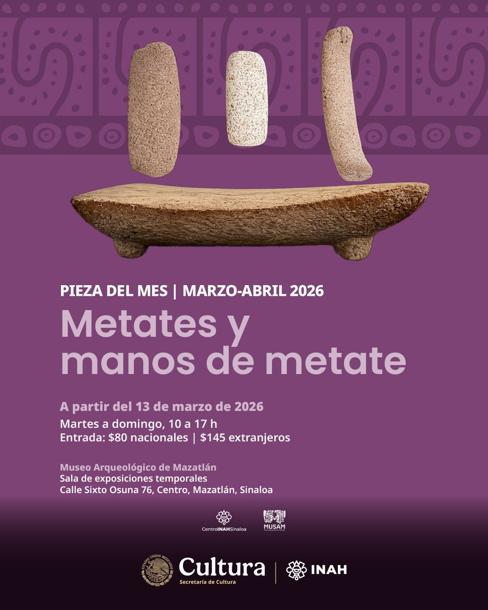 Museo Arqueológico De Mazatlán tweet media