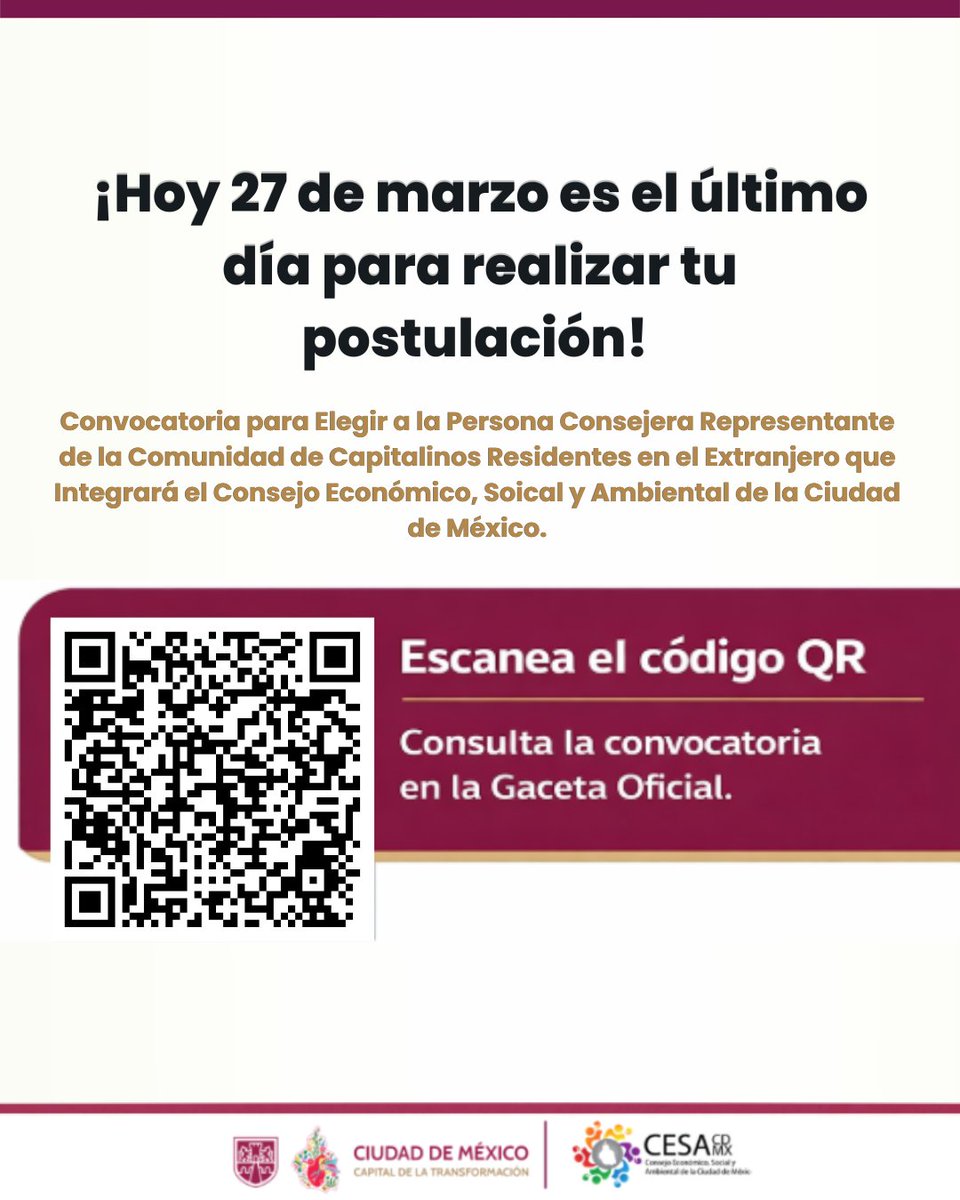 Consejo Económico, Social y Ambiental de la CDMX tweet media