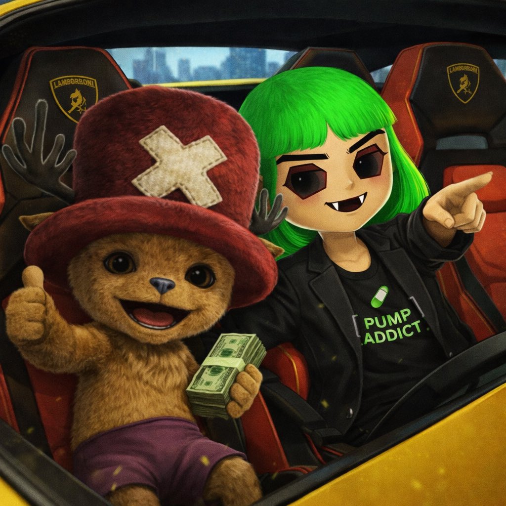 $Chopper is literally one of the most viral characters on the planet right now.

From anime to Netflix breaking records

from Crocs to Lego.

from MLB appearances to being in every store you walk into

you cannot escape it.

This isn’t some random narrative.
This is global,