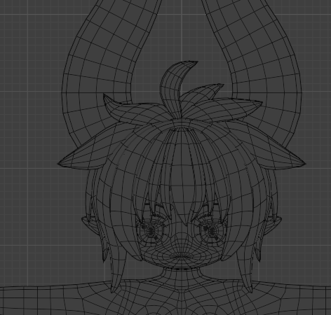 ugatma's tweet photo. すぐ寝るつもりだったのに、夢中でモデリングしてたら朝になってた…
いつもと違う髪の毛の作り方してみたけどどうかな?
#blender #3DModelle #VRChatアバター https://t.co/aYc1DPds6a