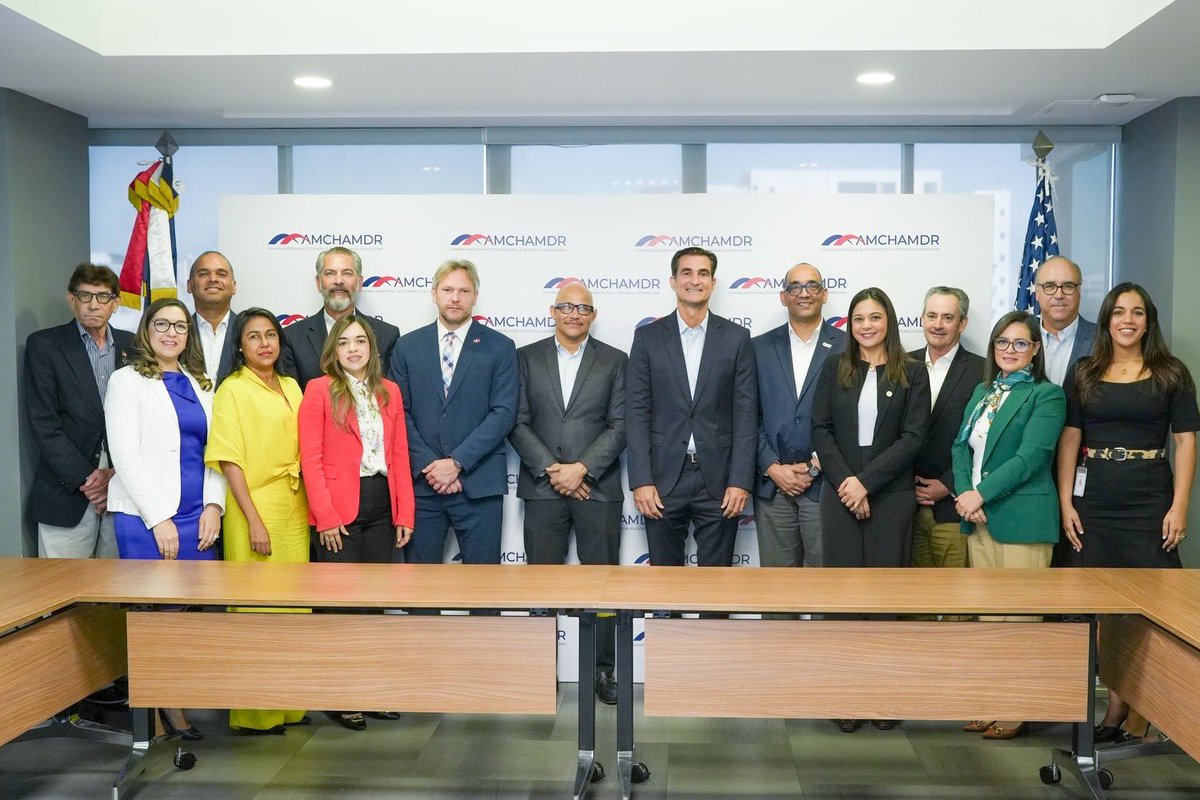 AMCHAMDR tweet media