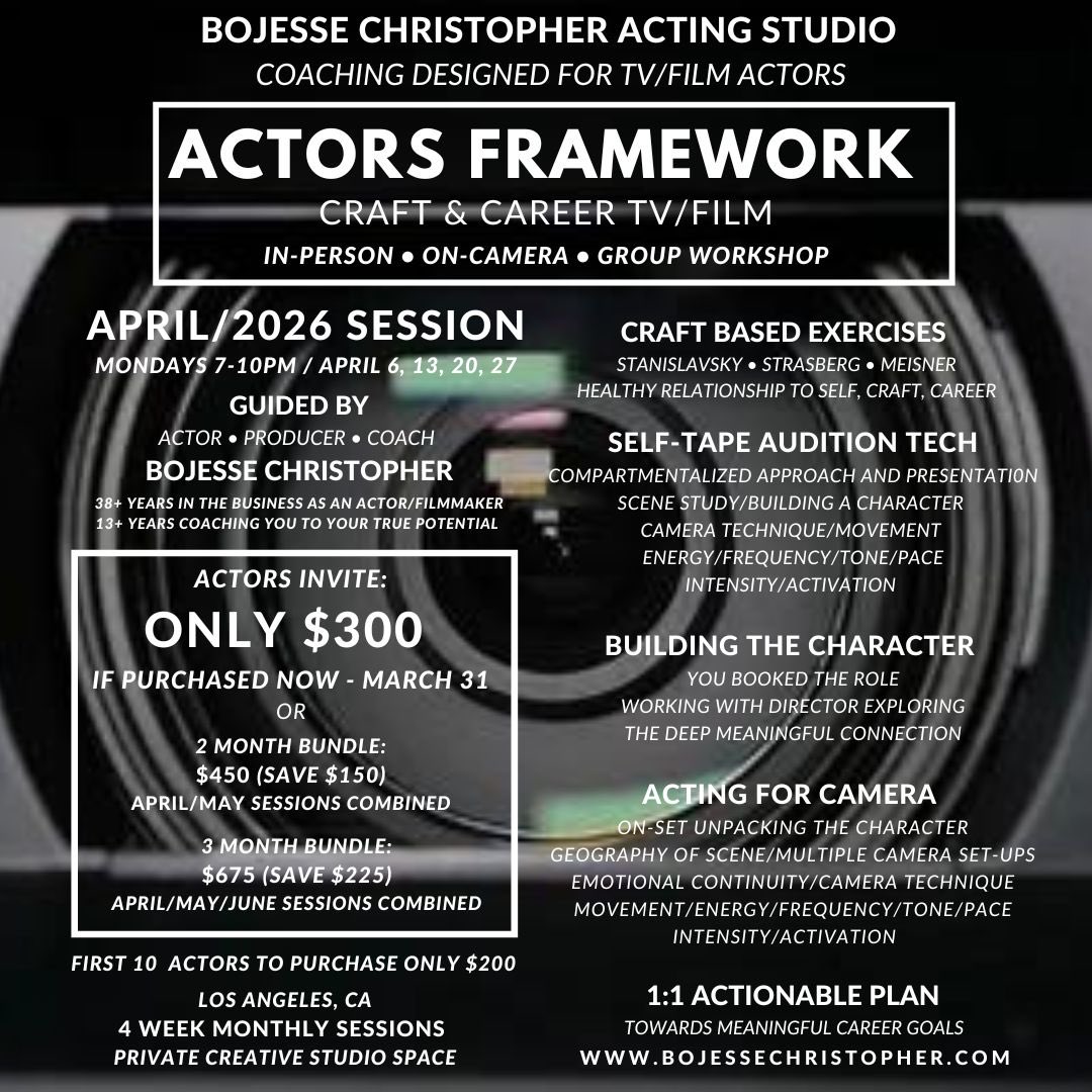 bjcactingstudio's tweet photo. Actors invite - 3 spots left. April session. Hollywood, Ca / Dm or click link asap: 

https://t.co/YoNYTYxyfJ https://t.co/ne24RoayVd
