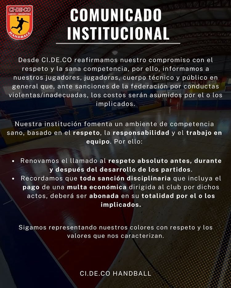 Cideco Handball tweet media