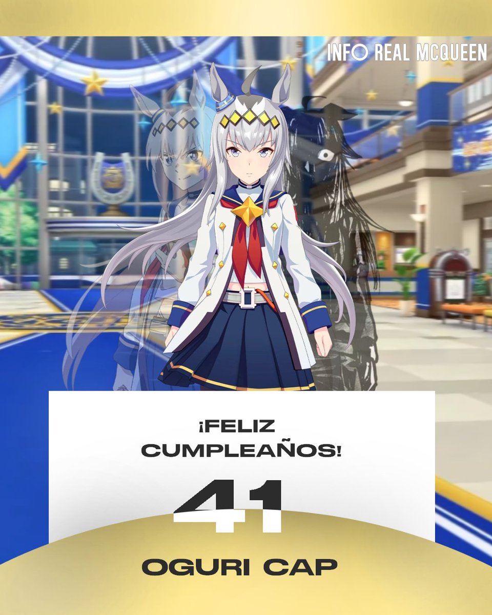 Información real de Mejiro Mcqueen tweet media