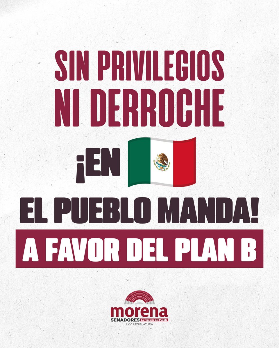 Senadores Morena tweet media