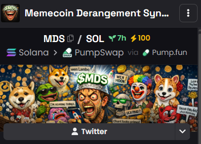 MemeCoin Derangement Syndrome tweet media