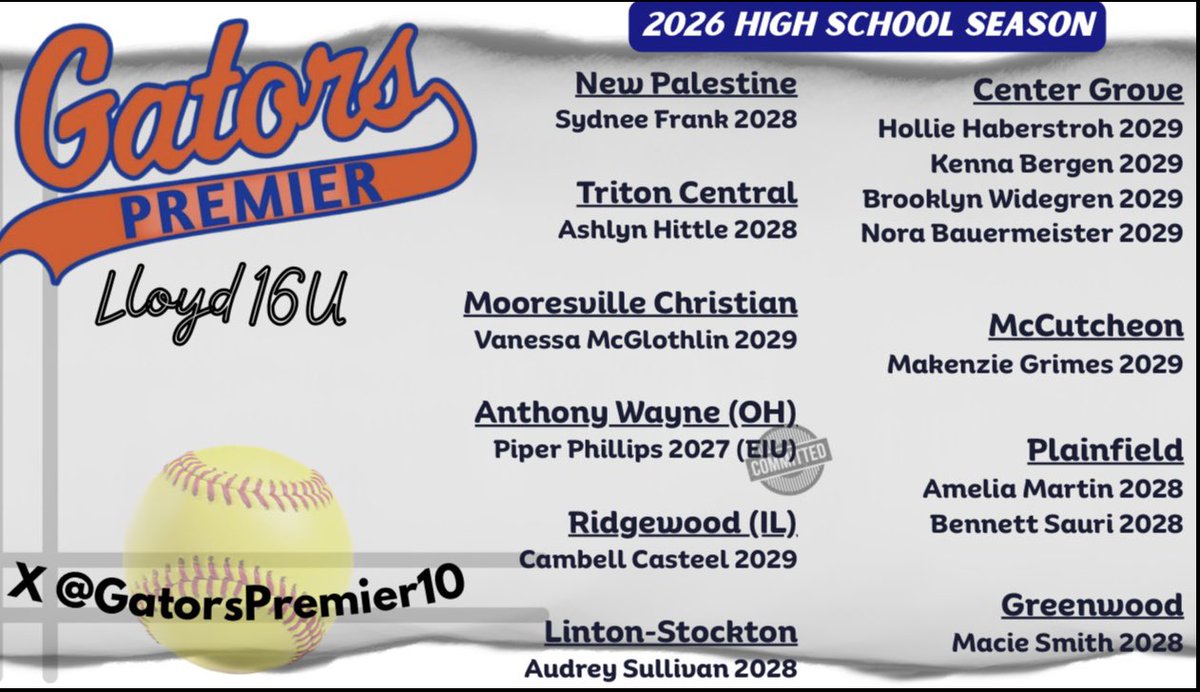 Indiana Gators Premier Lloyd 16U tweet media