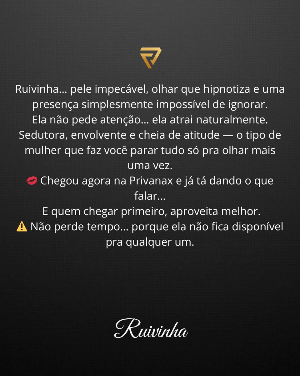 Privanax_'s tweet photo. 🔥 MODELO NOVA NA ÁREA… ELA CHEGOU PRA DOMINAR 🔥

Ruivinha… pele impecável, olhar que hipnotiza e uma presença simplesmente impossível de ignorar.

Ela não pede atenção… ela atrai naturalmente.

Sedutora, envolvente e cheia de atitude — o tipo de mulher que faz você parar tudo só pra olhar mais uma vez.

💋 Chegou agora na Privanax e já tá dando o que falar…
E quem chegar primeiro, aproveita melhor.
⚠️ Não perde tempo… porque ela não fica disponível pra qualquer um.