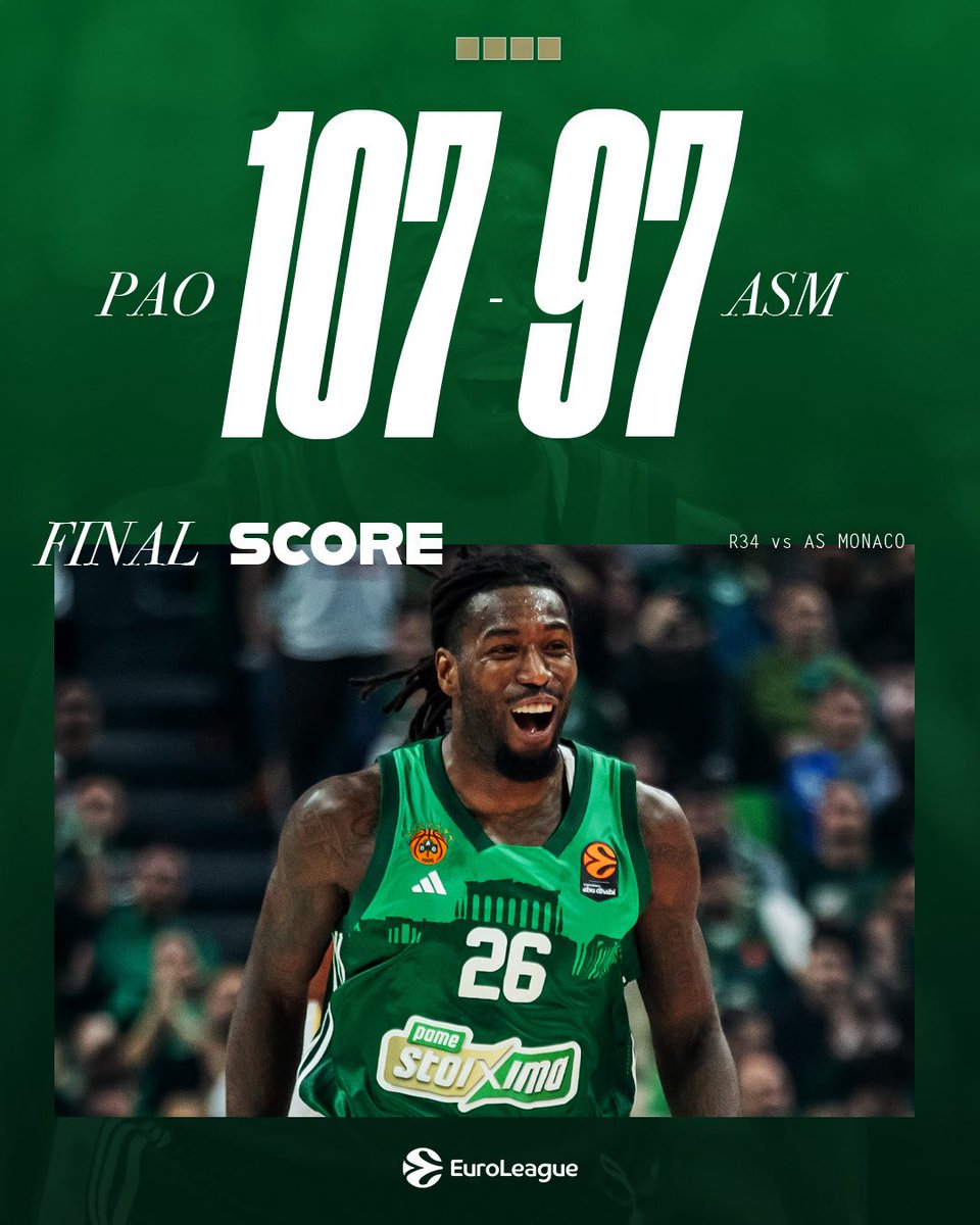 Panathinaikos BC tweet media