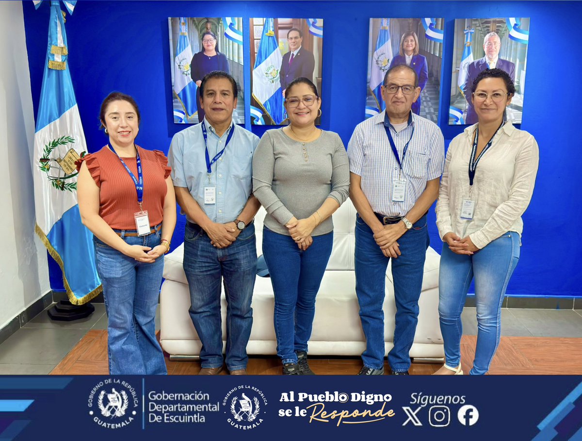 Gobernación Departamental de Escuintla tweet media