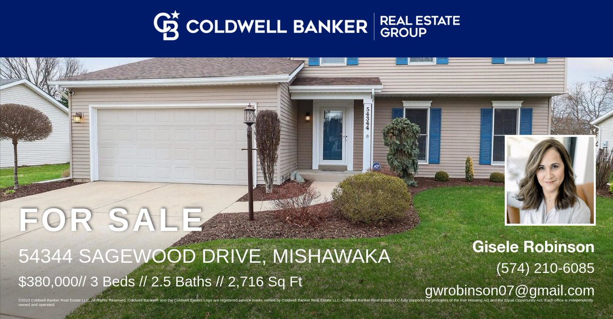 RobinsonGisele's tweet photo. Are you looking for a home in the Mishawaka area and Penn Schools? If so, check out this listing before it's gone! Give me a call at (574) 210-6085 for more information. https://t.co/FoN6h8a5c8 https://t.co/SMA4XqWtqu