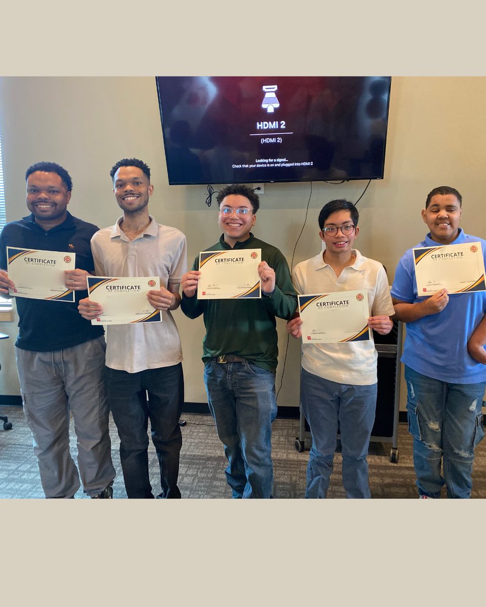 🎓 Congrats to MAPs graduates Desmond, D’Shawn, Jace, Ethan &amp; Ryan! 👏

They built skills for work, independence, and community life—and each received $4,000 toward an ABLE account. 💛

We’re so proud of all they’ve accomplished through the MAPs program with Progress and @TN_DDA!
