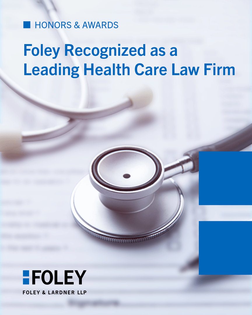BryanSSchultz's tweet photo. I'm honored to share that Foley has been named among Modern Healthcare’s 2026 Largest Health Care Law Firms, ranking number 12 nationwide!

This recognition reflects the focus, experience, and dedication of Foley’s Health Care Practice Group and our national Health Care &amp; Life… https://t.co/dWl3ClWGEv