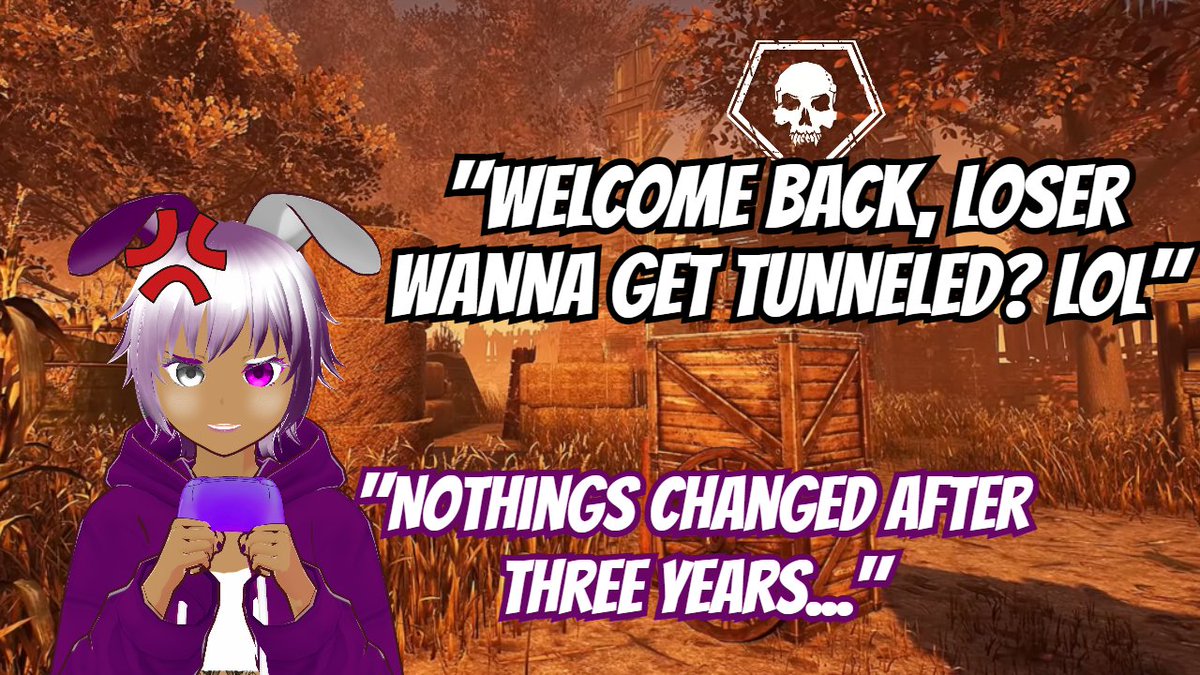 VirtualAltruism's tweet photo. Heyyo, just uploaded a video and of course its DBD 😄...
Link in the comments (Dont judge the thumbnail please, it's been years since I made one😅)
~~~
🐰🩶💜
~~~
#DeadByDaylight #Vtuber #EnVtuber https://t.co/2kORysTRWS