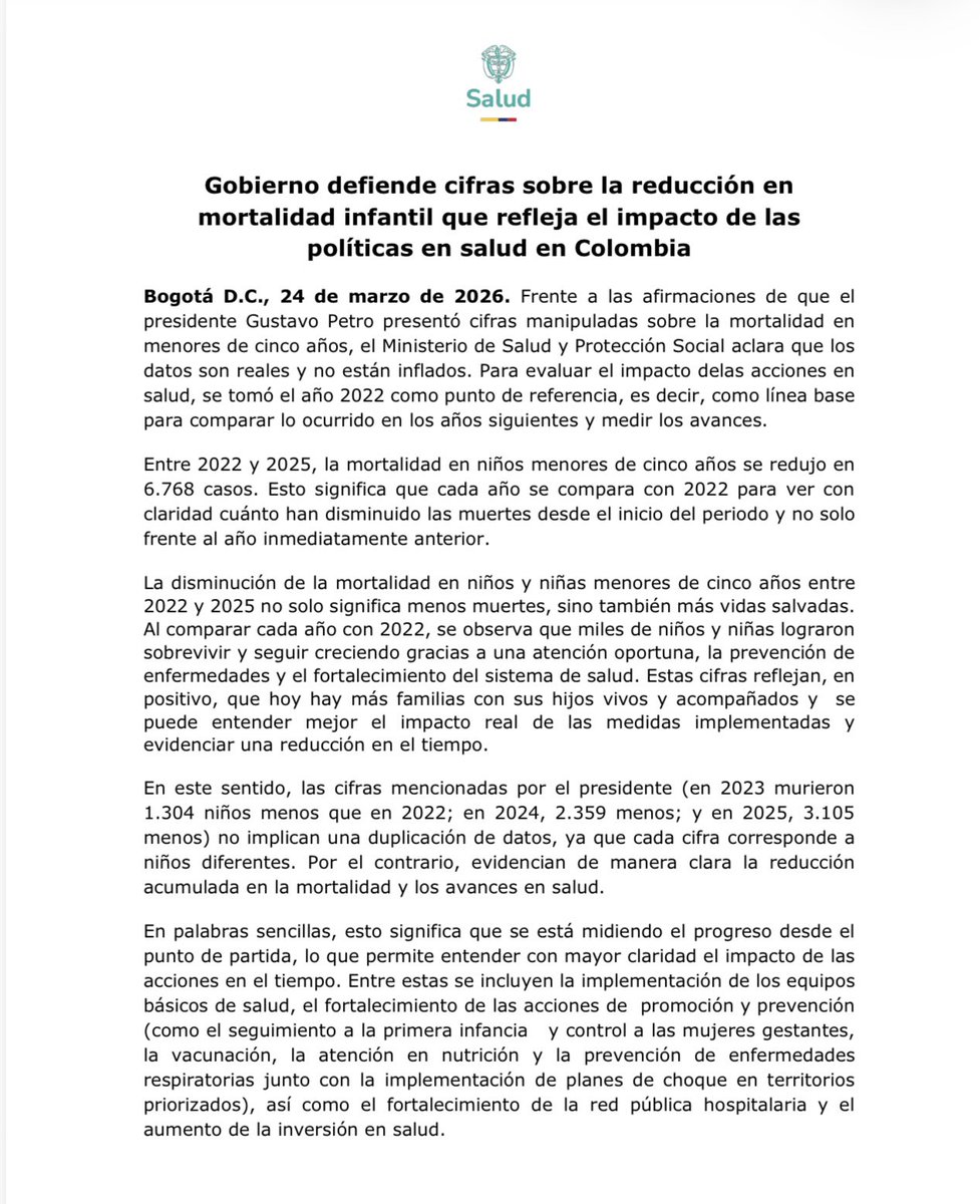 MinSalud Colombia 🇨🇴 tweet media